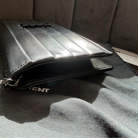 YVES SAINT LAURENT Smoking YSL Monogram Clutch Bag quilted - Picture 7 of 16